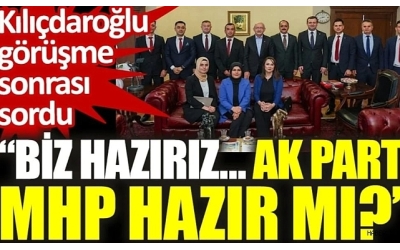 Kılıçdaroğlu, Atanamayan Uzman Çavuşlarla Bir Araya Geldi: "Biz Hazırız. AK Parti Hazır Mı? MHP Hazır Mı?"