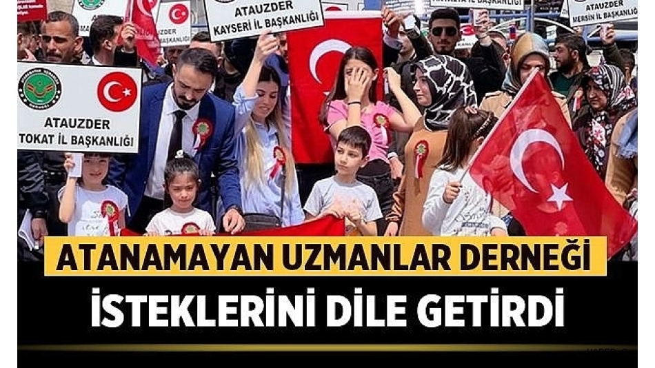 ATAUZDER: Atanmak istiyoruz! Atanamayan Uzmanlar Derneği (ATAUZDER) Genel Başkan Mustafa Gündeşli, 657 Sayılı Kanun’un ve 3269 Sayılı Uzman Erbaş Kanunu'nun ilgili maddeleri gereği atanmak isteyen uzman çavuşların mağduriyetlerinin giderilmesini istedi.