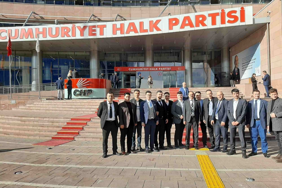 Cumhuriyet Halk Partisi Genel Merkezi'ni Ziyaret Ettik.