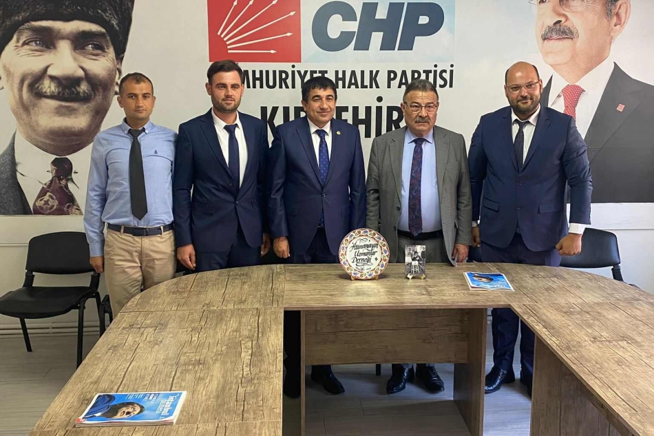 Kırşehir İl Başkanımız Halil Taş Cumhuriyet Halk Partisi Kırşehir İl Başkanlığını Ziyaret Etti